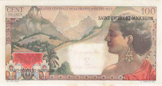 2 Francs Saint Pierre et Miquelon